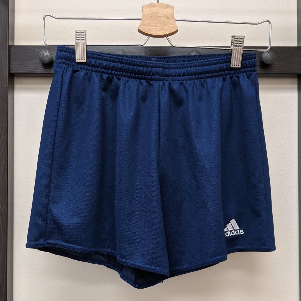 39% OFF — Adidas Athletic Shorts Blue